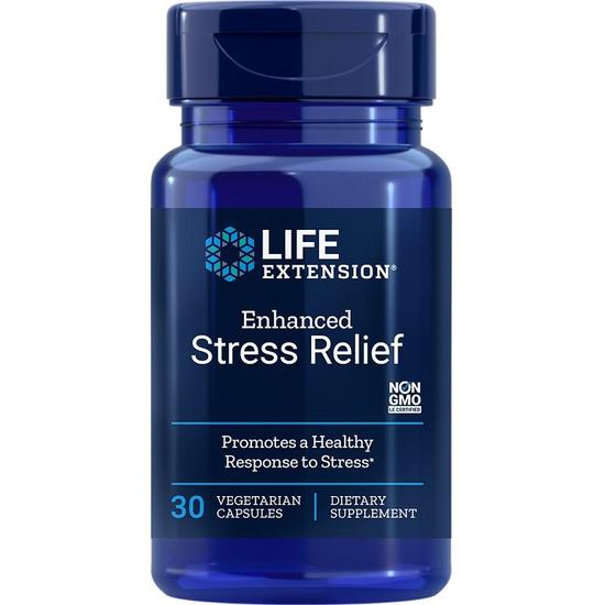 Life Extension Enhanced Stress Relief Vegicaps 30 Vegicaps