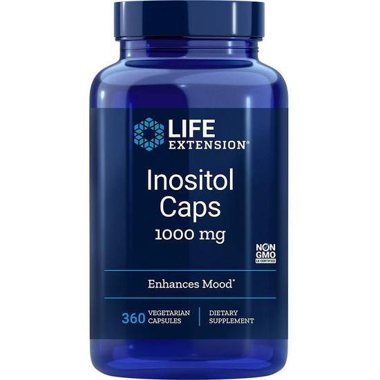 Life Extension Inositol 1000mg Vegicaps 360 Vegicaps