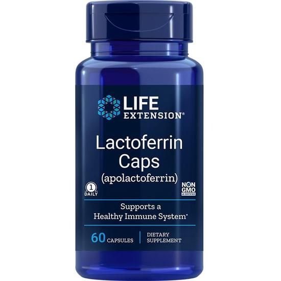 Life Extension Lactoferrin Capsules 60 Capsules