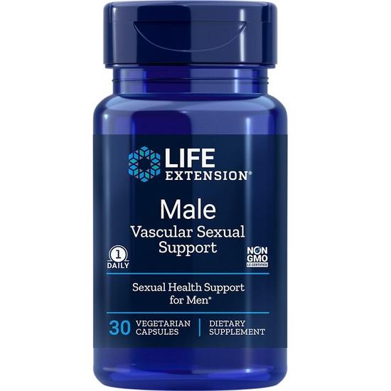 Life Extension Male Vascular Sexual Support Vegicaps 30 Vegicaps