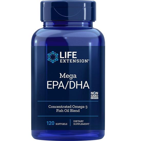 Life Extension Mega EPA/DHA Softgels 120 Softgels