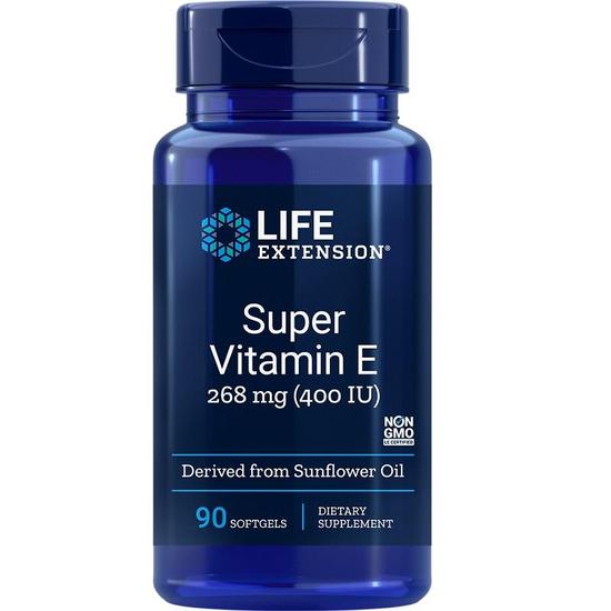 Life Extension Super Vitamin E 400iu Softgels | Sales