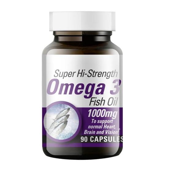 Lifeplan Super Hi-Strength Omega 3 Fish Oil Capsules 90 Capsules