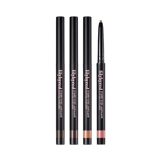 Lilybyred Starry Eyes Am9 To Pm9 Slim Gel Eyeliner 01 #Matt Black