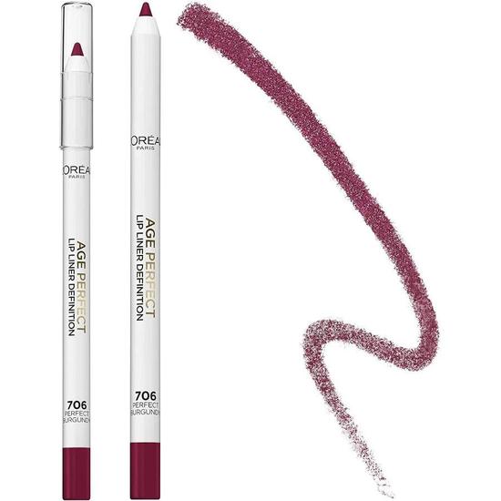 L'Oreal Paris Age Perfect Lip Liner Definition 706 Perfect Burgundy