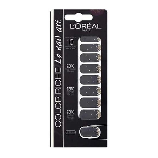 L'Oreal Paris Colour Riche Le Nail Art 009 Poudre Dor 18 Stickers