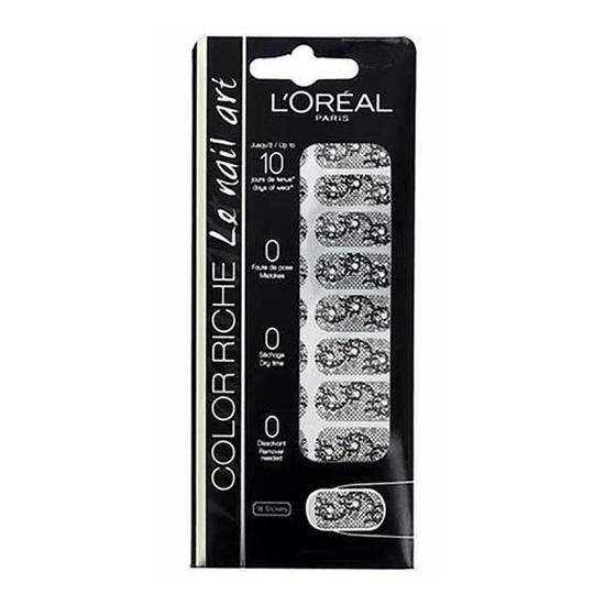 L'Oreal Paris Colour Riche Le Nail Art 023 Perle Precious 18 Stickers