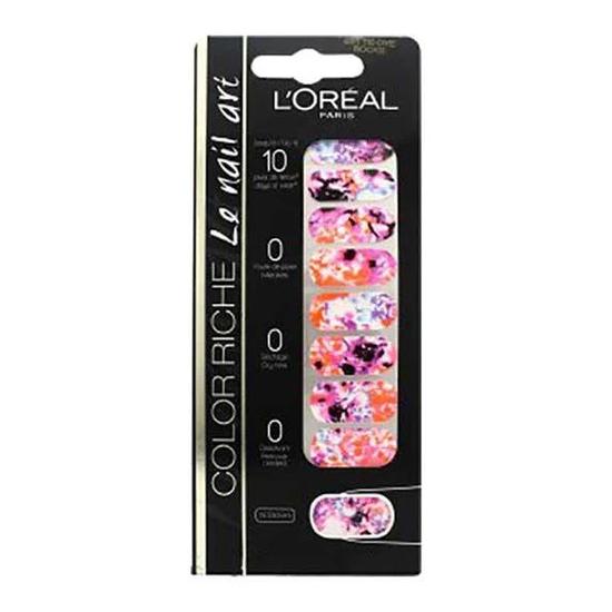 L'Oreal Paris Colour Riche Le Nail Art 031 Tie Dye Rocks 18 Stickers
