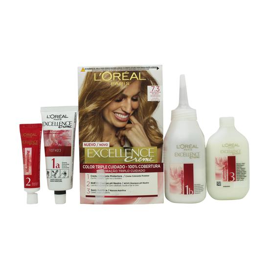 L'Oreal Paris Excellence Creme Hair Colour 8.3 Light Golden Blonde