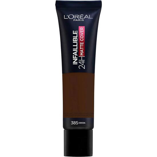 L'Oreal Paris Infaillible 24HR Matte Cover Foundation 385 Cocoa