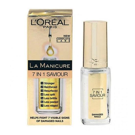 L'Oreal Paris La Manicure 7 In 1 Saviour Nail Varnish 5ml