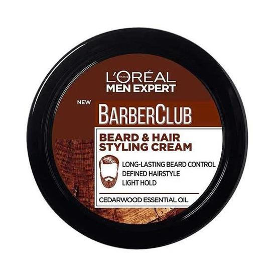 L'Oréal Paris Men Expert Barberclub Beard & Hair Styling Cream 75ml