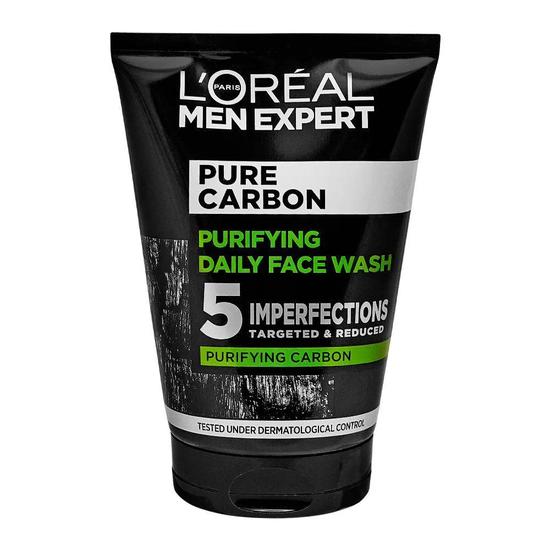 L'Oréal Paris Men Expert Pure Carbon Purifying Daily Face Wash 100ml