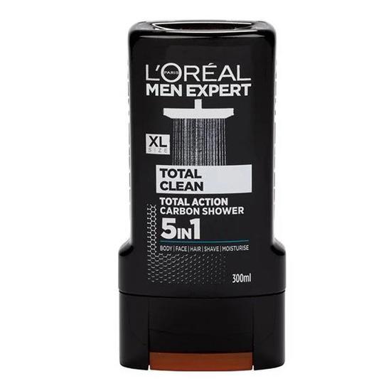 L'Oréal Paris Men Expert Total Clean Carbon 5 In 1 Shower Gel 300ml