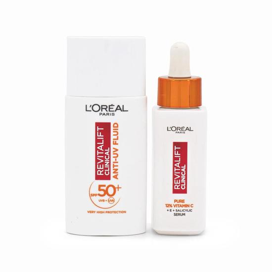 L'Oreal Paris Revitalift Pure Vitamin C Brightening Duo 30ml & 50ml Imperfect Box