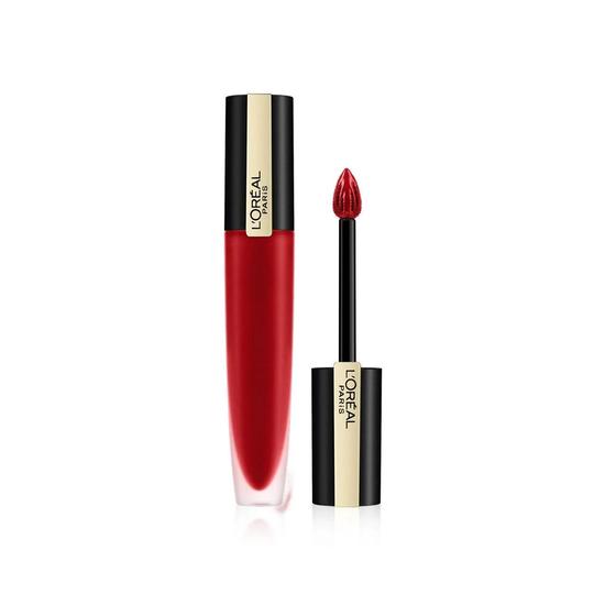 L'Oreal Paris Rouge Signature Matte & Metallic Liquid Lipstick 136 Armored