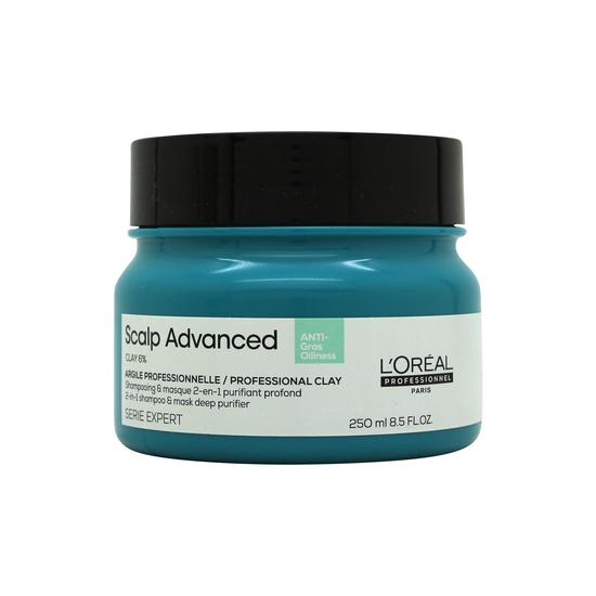 L'Oreal Paris Scalp Advanced Anti-Oiliness 2-In-1 Deep Purifier Clay 250ml