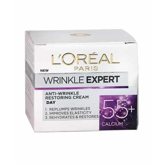 L'Oreal Paris Wrinkle Expert Anti Wrinkle Restoring Night Cream 55 Plus Calcium