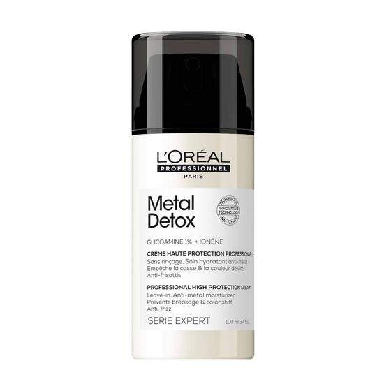 L'Oréal Professionnel Loreal Serie Expert Metal Detox High Protection Leave-In Cream With Heat Protection 100ml