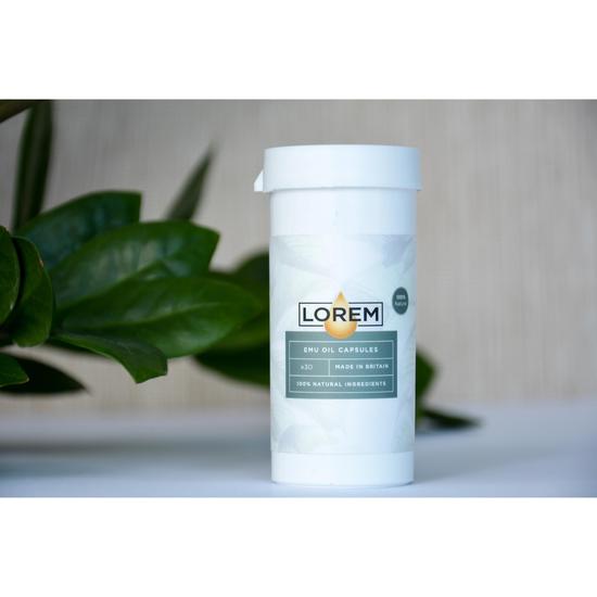 Lorem Emu Oil Capsules 30 Capsules