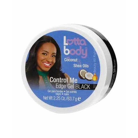 Lottabody Coconut & Shea Oils Control Me Edge Gel Black 63.7 g