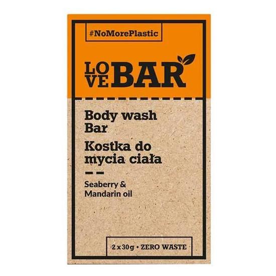 Love Bar Body Wash Bar With Seaberry Oil & Mandarin Oil 2 x 30 g