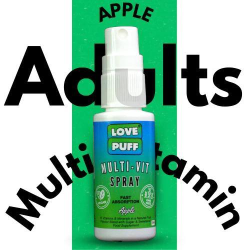 love puff vitamins Adults Apple Multi-Vitamin Spray