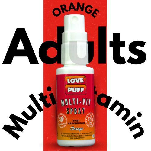 love puff vitamins Adults Orange Multi-Vitamin Spray