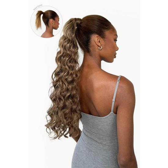 LullaBellz Midi Grande 20" Curly Corkscrew Pony