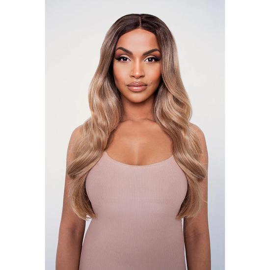 LullaBellz The Ciara Golden Blonde Balayage Lace Front Wig