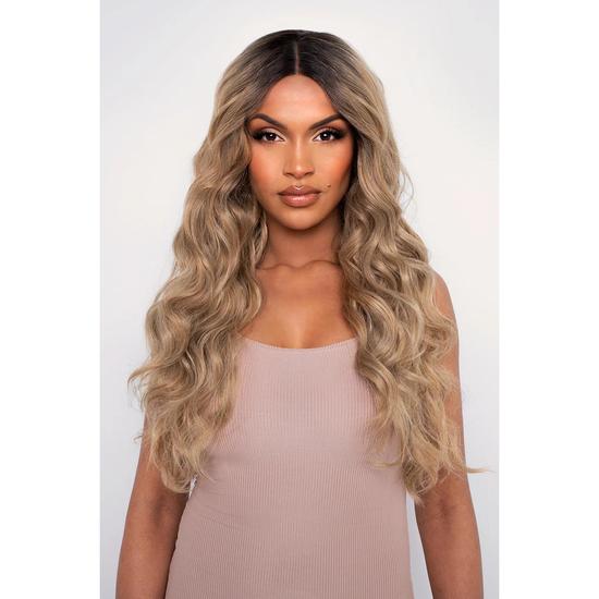 LullaBellz The Gigi Honey Waves Lace Front Wig