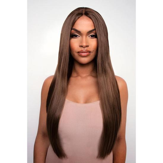 LullaBellz The Yasmine Chestnut Sleek & Straight Lace Front Wig