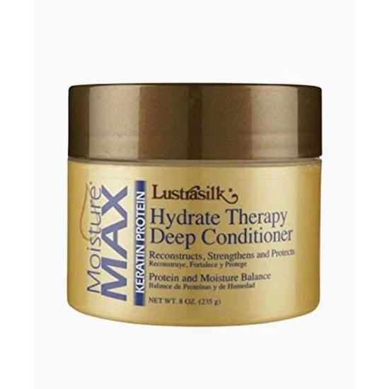 LustraSilk Moisture MAX Keratin Protein Hydrate Therapy Deep Conditioner 235 g