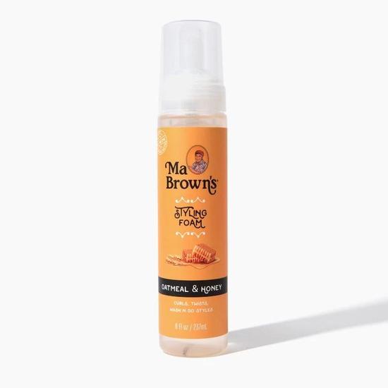 Ma Browns Styling Foam With Oatmeal & Honey 237ml