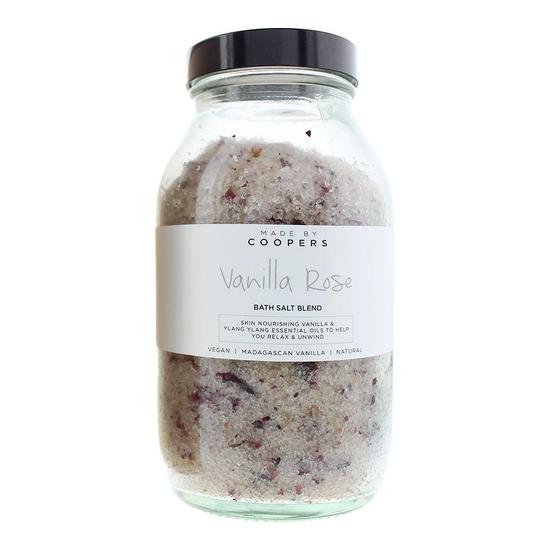 Made By Coopers Vanilla Rose Bath Salt Blend 500ml