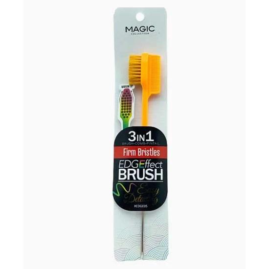 Magic Collection 3 In 1 Edge Effect Brush Firm Bristles EDGE05 Assorted