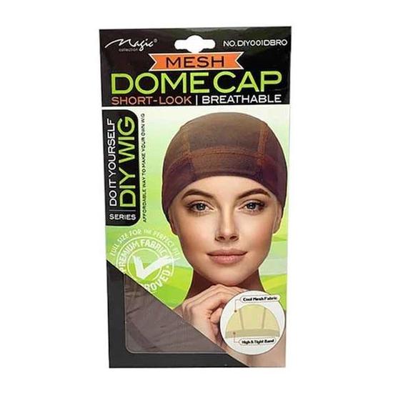 Magic Collection Breathable Mesh Dome Cap DIY001DBRO