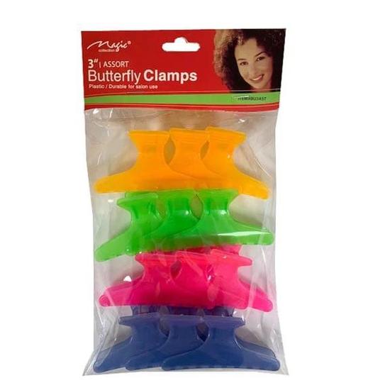 Magic Collection Butterfly Clamps BU2AST 2" / Assorted