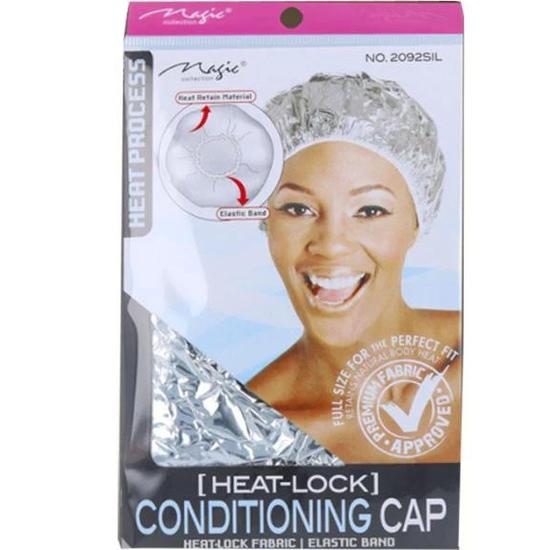 Magic Collection Conditioning Heat Process Cap Silver Extra Large