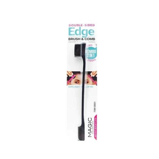 Magic Collection Double Sided Edge Brush & Comb EDGE01