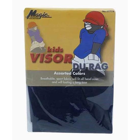 Magic Collection Kids Visor Du Rag 4777a Assorted