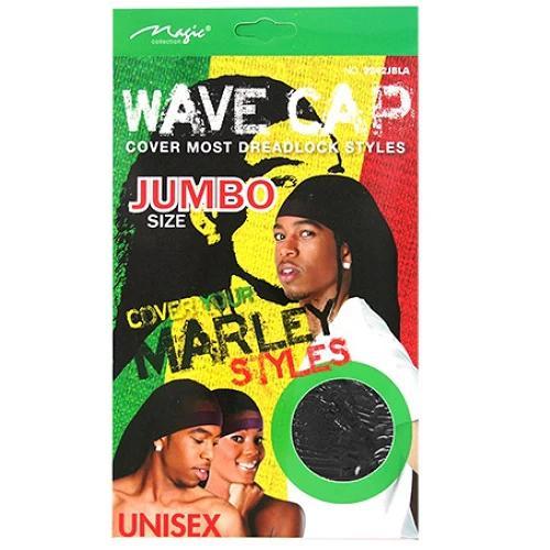 Magic Collection Marley Style Wave Cap Black 2242 2242 Bla