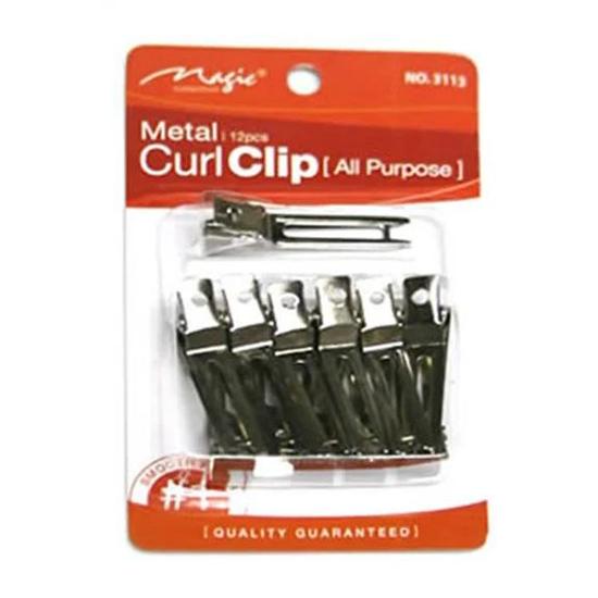 Magic Collection Metal Curl Clips 3113