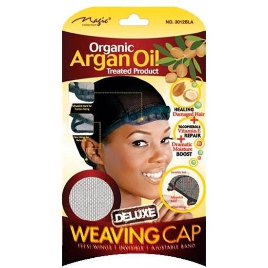 Magic Collection Organic Argan Oil Weaving Cap Black 3012 3012 BLA