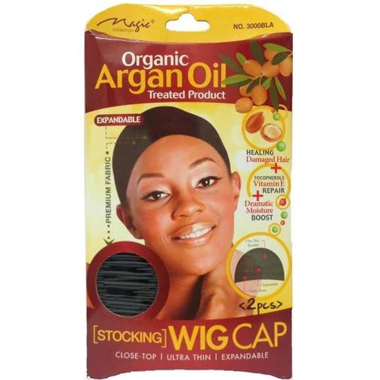 Magic Collection Organic Argan Oil Wig Cap 3000 Black