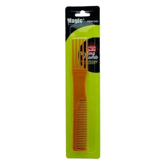 Magic Collection Plastic Lift Comb 2433 Black