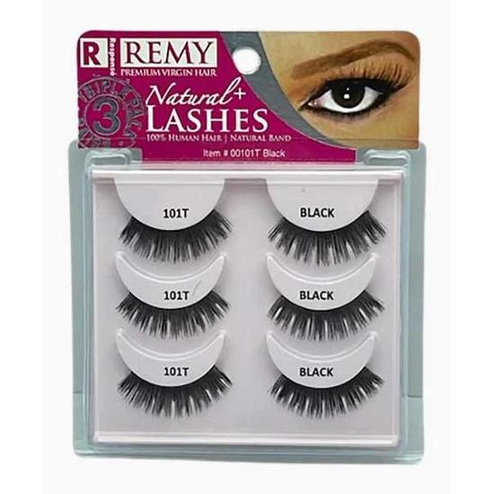 Magic Collection Remy Response Natural Triple Pack 3 Lashes 101t Black