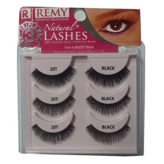 Magic Collection Remy Response Natural Triple Pack Lashes Black 20t Triple Pack / Black 20T