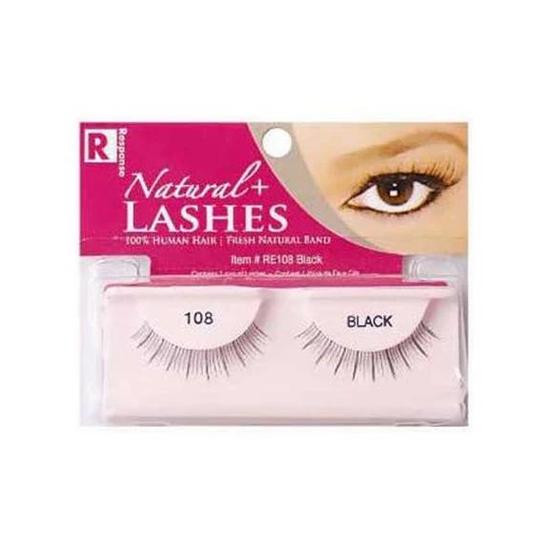 Magic Collection Response Natural Plus Lashes Black 108 Black