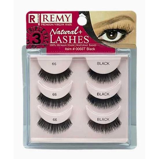 Magic Collection Response Natural Plus Lashes Black 66 3pcs / Black